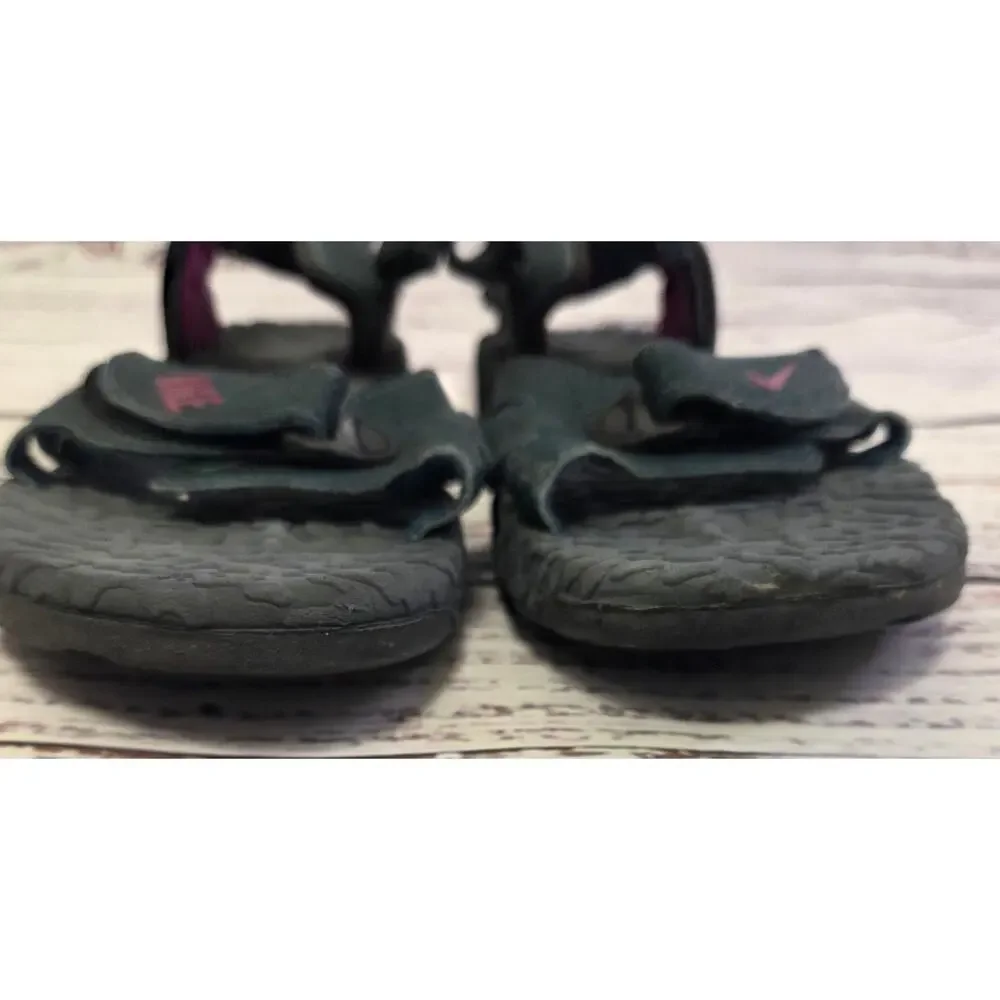Nike ACG Air Deschutz Mens Sandals Size 7 Green Pink Hiking